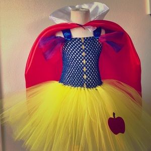 Snow white inspired tutu costume